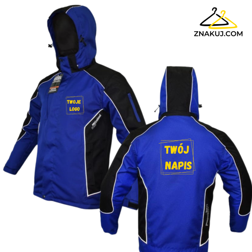 Kurtka ZIMOWA Robocza CLASSIC WIN LONG z Nadrukiem