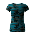 Koszulka Damska z Własnym Nadrukiem CAMO PURE