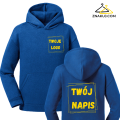 Bluza Dziecięca Kids´ Authentic Hooded Sweat z Własnym Nadrukiem