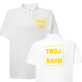 Koszulka Polo Męska z Własnym Haftem PORA 240