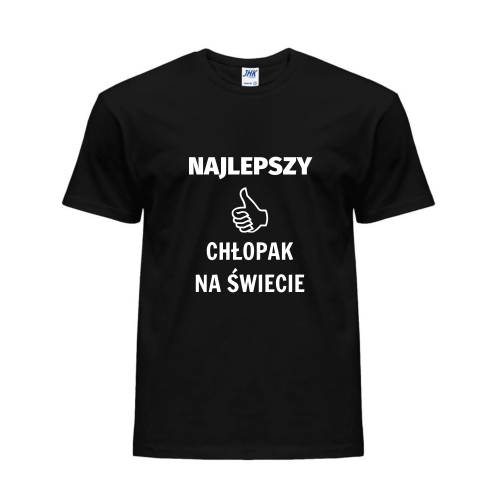 Koszulka Męska "Najlepszy Chłopak na Świecie"