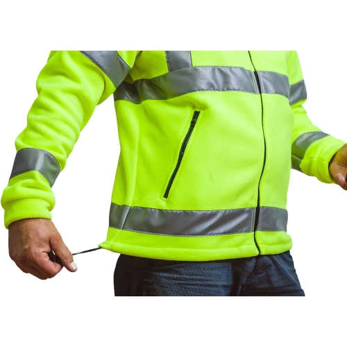 Bluza Polarowa Odblaskowa Premium z Własnym Haftem