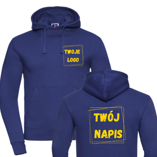 Bluza Męska Men´s Authentic Hooded Sweat z Własnym Haftem