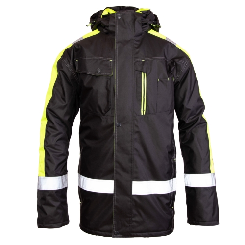 Kurtka Robocza Ocieplana Zimowa RIVAL z Nadrukiem